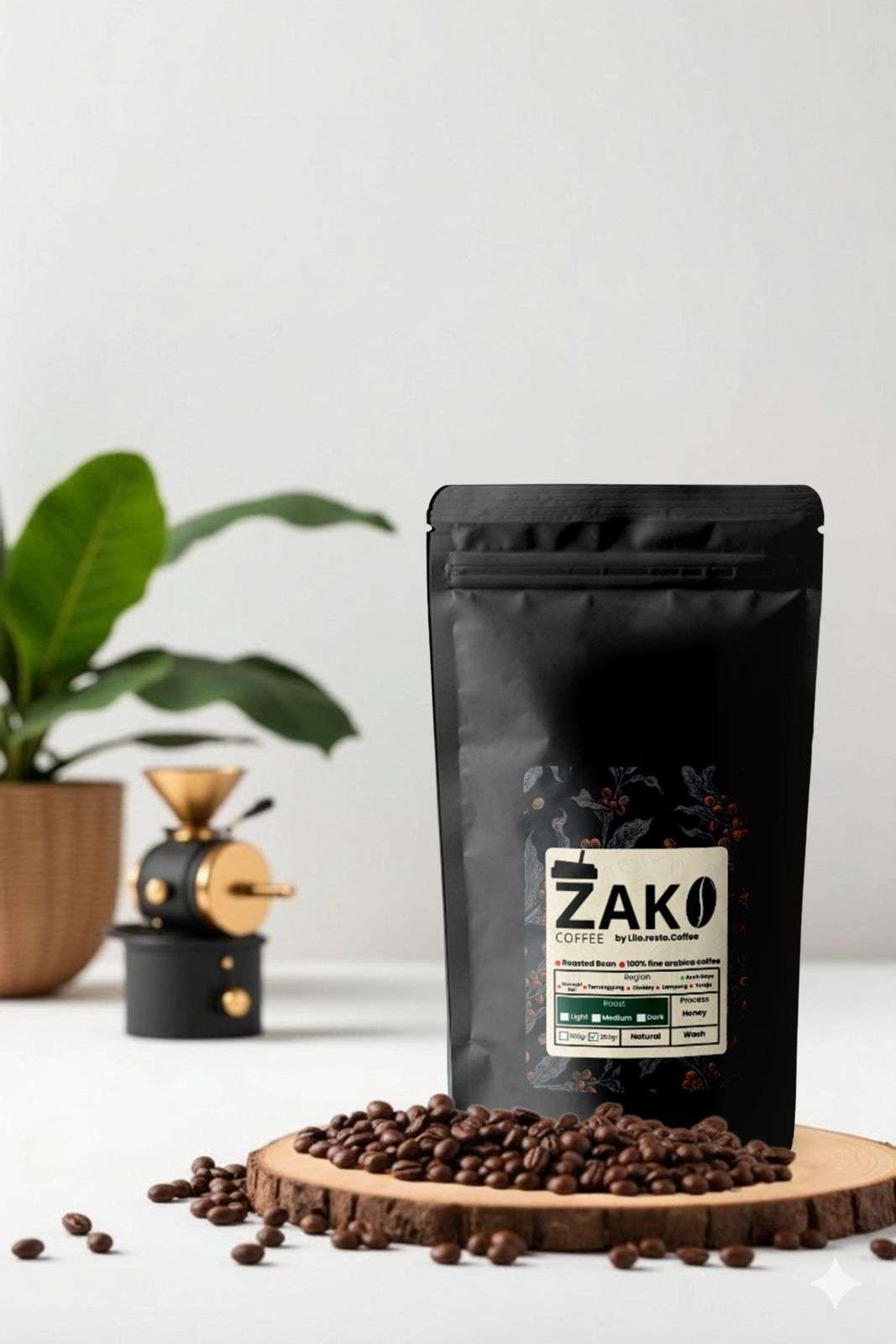 ZAKO Premium Roasted Bean (250 gram)